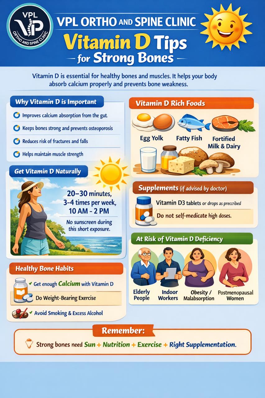 Vitamin D - The Sunshine Vitamin for Bone Health